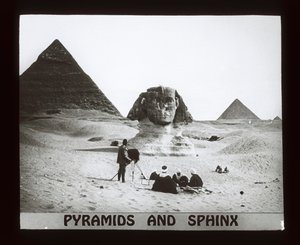 Gizeh - Pyramids and Sphinx by American Photographer